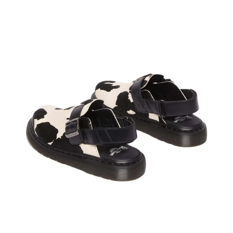 Dr.Martens Casual Single Shoes Women's Black White-4