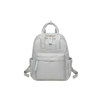 SWIMADE Oxford Backpack Women's Pearl Black/Apricot/Stylish Gray