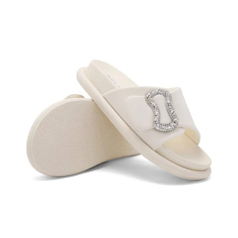 BELLE EVA Rhinestone Slip Resistant Abrasion Resistant Slide Slippers Women's-14