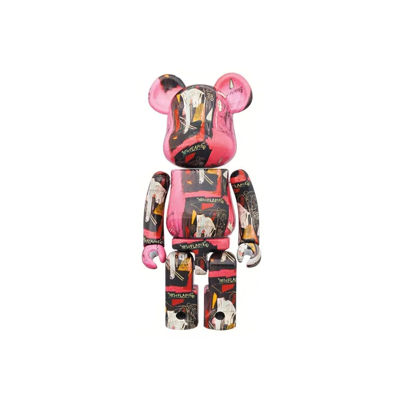 Bearbrick Chogokin Andy Warhol X Jean Michel Basquiat-0