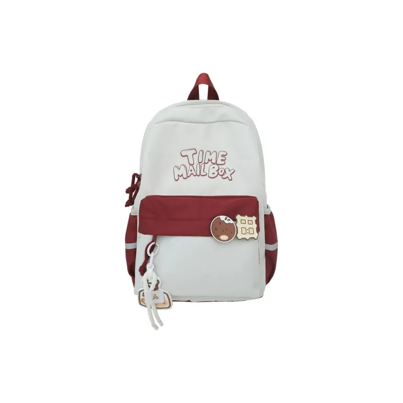 Huangmu Nylon Backpack Unisex Multicolor-8