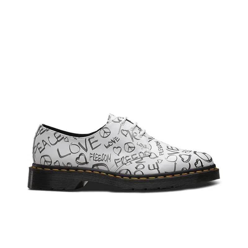 Dr.Martens 1461 'White Black' Women's-1