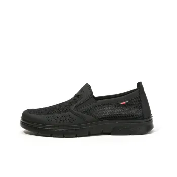 Old Meihua Casual Shoes Men Low Top Black/Gray