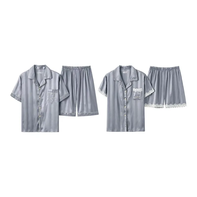 Sleep Pajama Set For Students In Dormitories, Home, Outerwear Ready Unisex Combo Set Blue-2