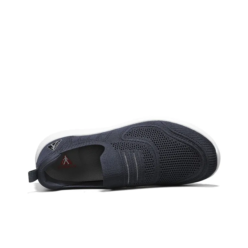 ZULIZ Casual Shoes Unisex Low Top Blue/Gray-5