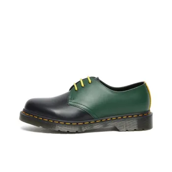 Dr.Martens 1461 Contrast Smooth Leather Shoes 'Black Green'