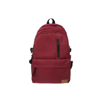BRABOSTON Nylon Backpack Medium Size Unisex Red/Black/Green/White/Gray/Navy Blue