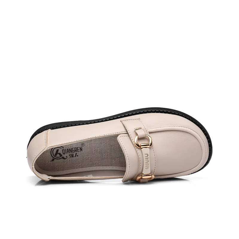 Strongman 3515 Women's Casual Shoes Women's Black Beige-8