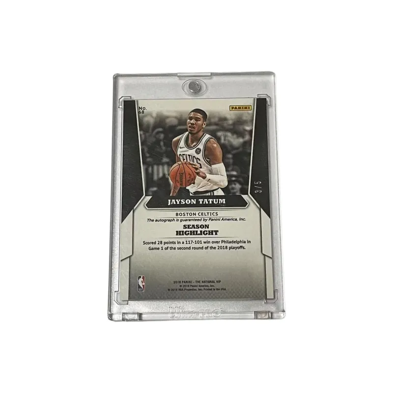 PANINI Tatum Celtic National VIP RC Autograph Card 3/5 Edition Star Card Quality Guaranteed Sports Cards 1 Pc-1