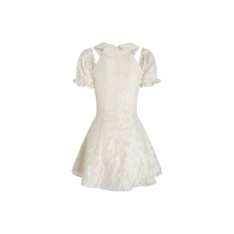 JOSR Short Sleeved Dress Women's Apricot-1