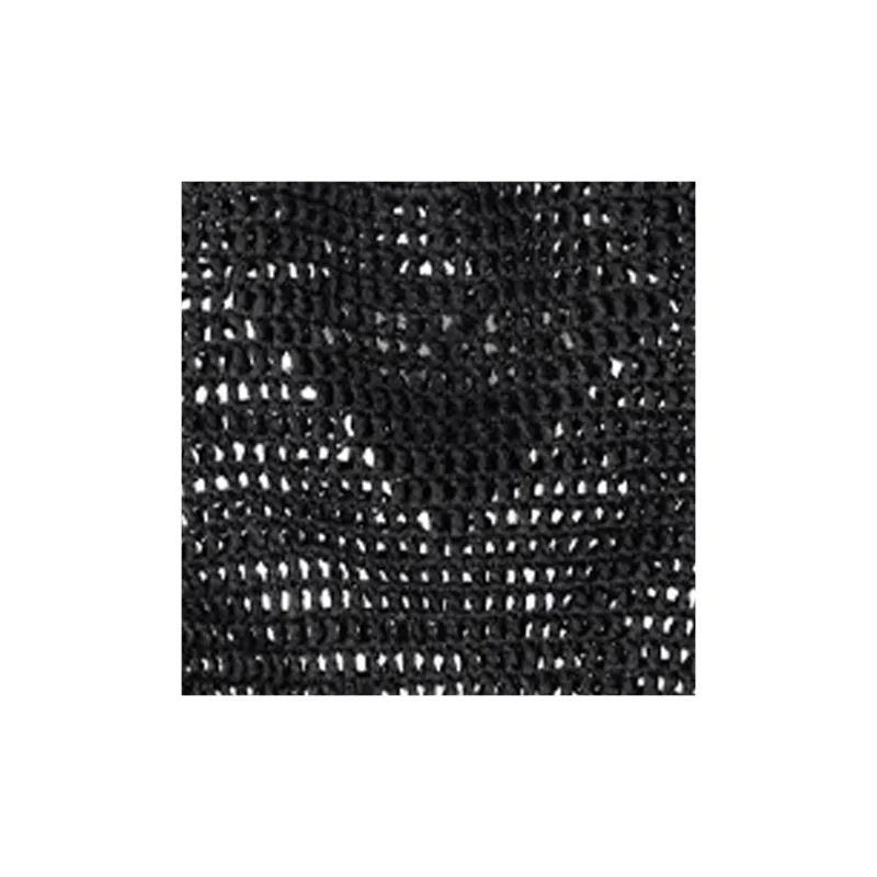 PRADA Nylon Fabric Handbag, Tote Bag, Shopping Bag Regular Unisex Black-4