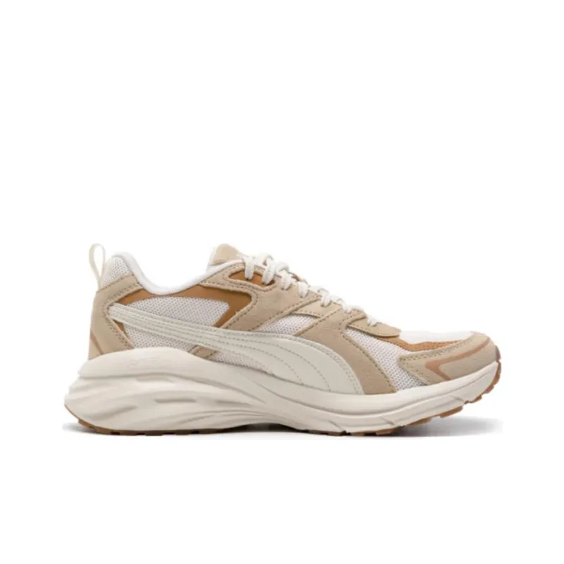PUMA Hypnotic LS Durable Breathable Low-Top Casual Shoes Unisex Beige Brown-1