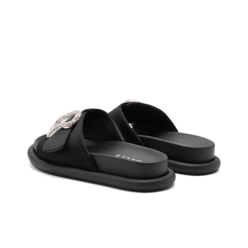 BELLE EVA Rhinestone Slip Resistant Abrasion Resistant Slide Slippers Women's-3