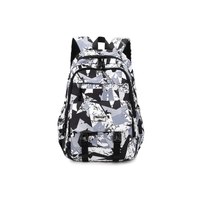 Natural Fish Oxford Backpacks Regular Men's Multicolor-0