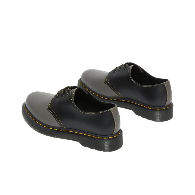 Dr.Martens 1461 SMOOTH Casual Shoes Men's Gray Black-2