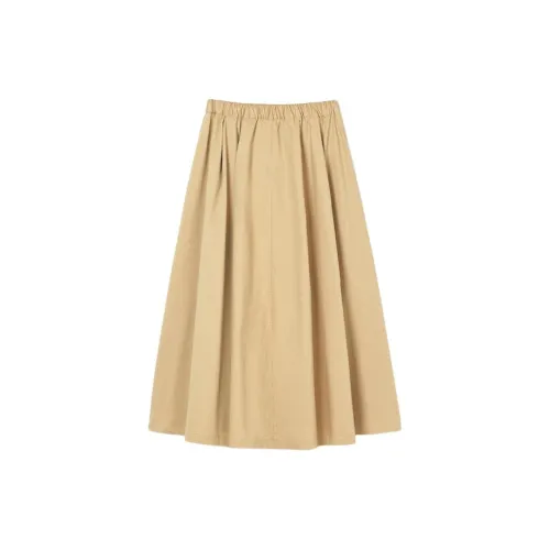 LACOSTE Casual Long Skirts Women's Khaki