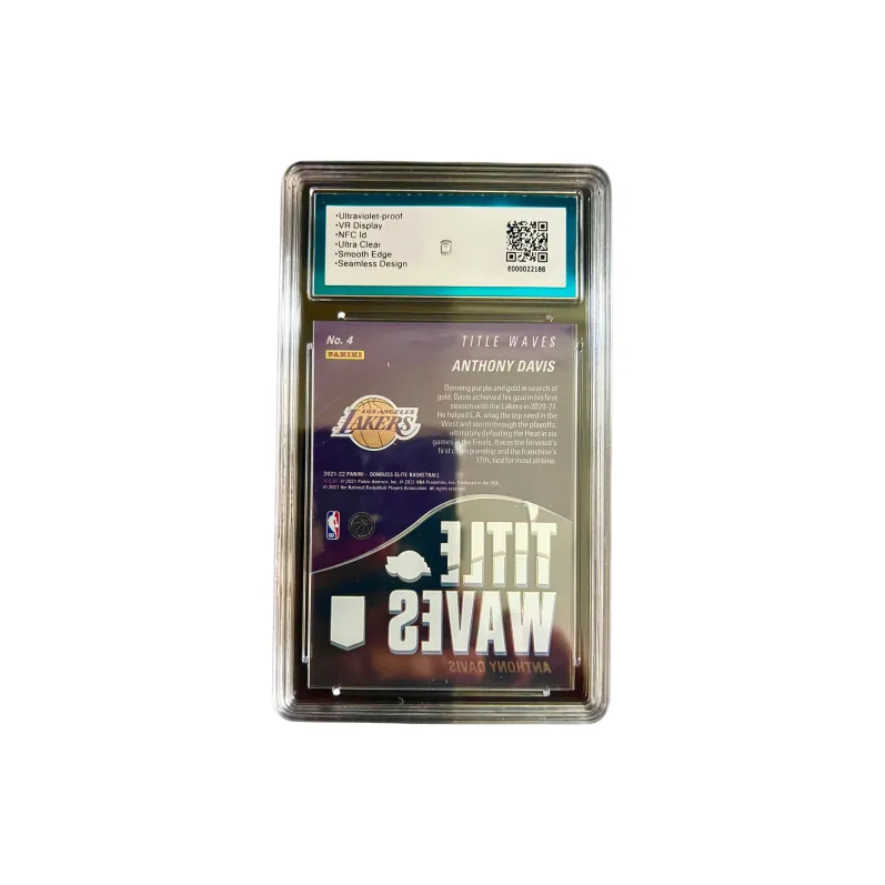 PANINI 2021 22 Panini Durex Elite, Lakers, Anthony, Davis, AD Title Waves Film BCTC8.5, Film Graded Cards 1 Pc-1
