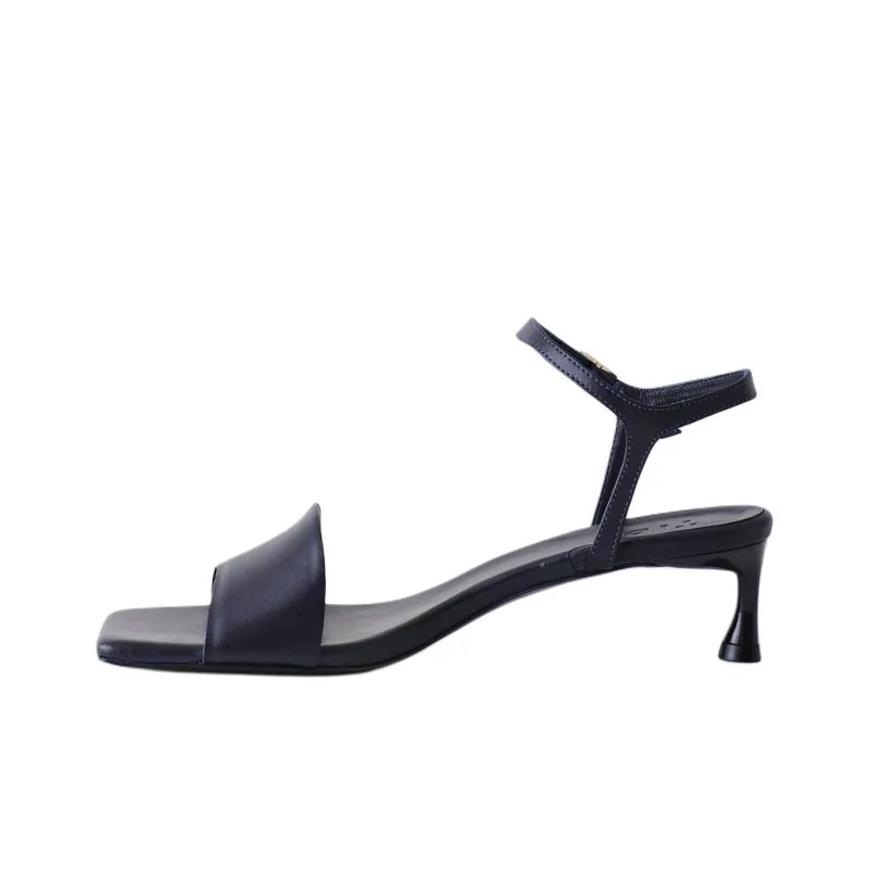 TIBI Wilbur Strap Sandals 4.5cm Women's Dark Blue-0