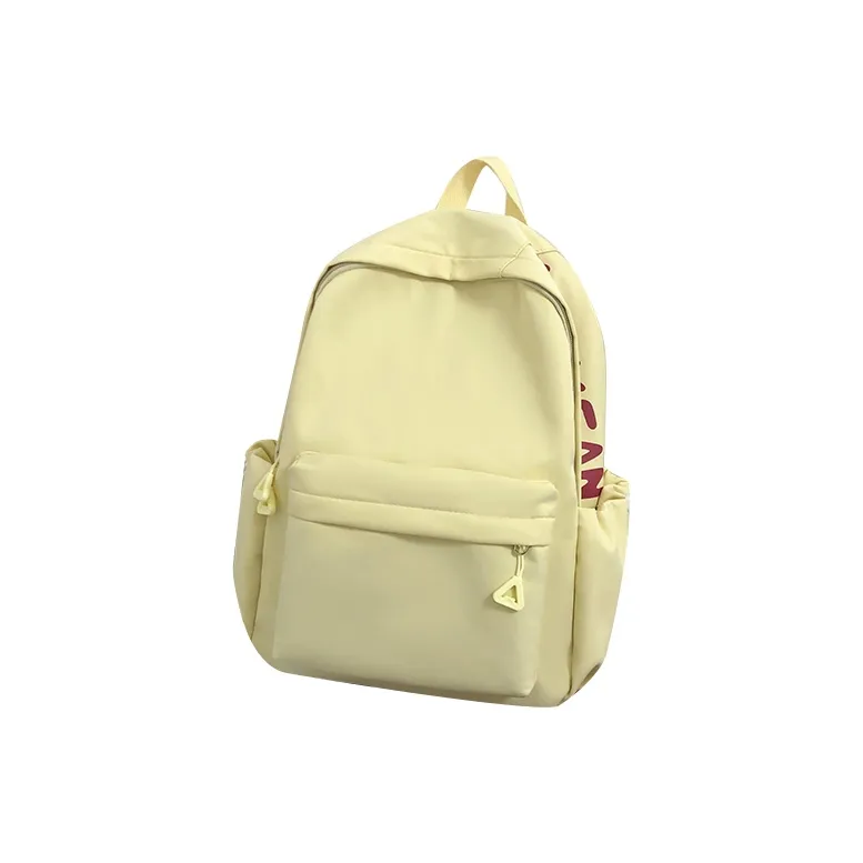 TANGCOOL Nylon Backpack Unisex White/Black/Pink/Blue/Yellow-19