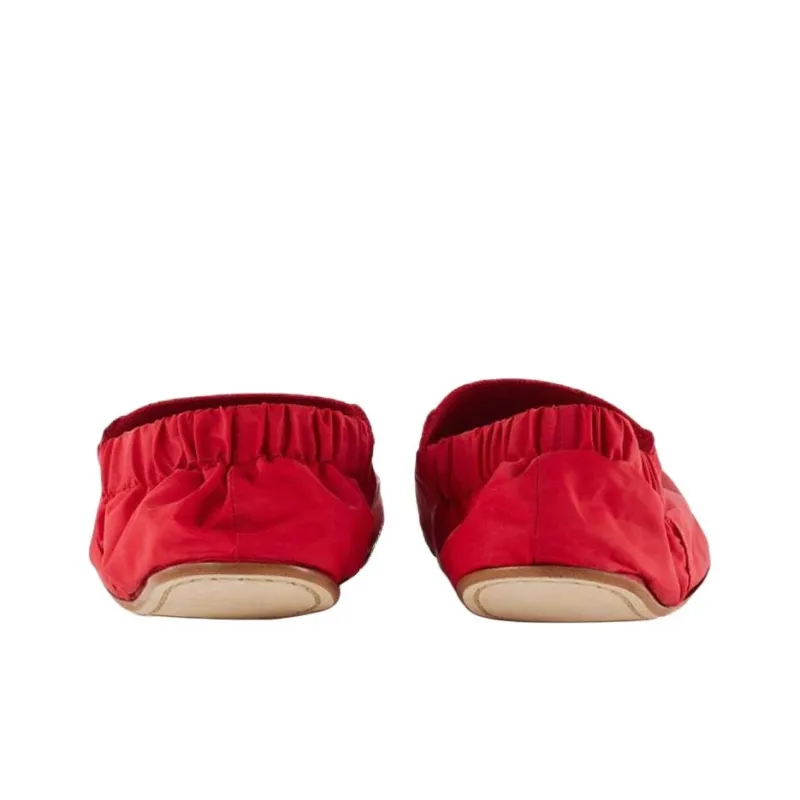 TIBI Mikhail Casual Single Shoes Women's Red-4