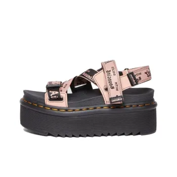 Dr.Martens One Strap Sandals Women's Peach Rice Color