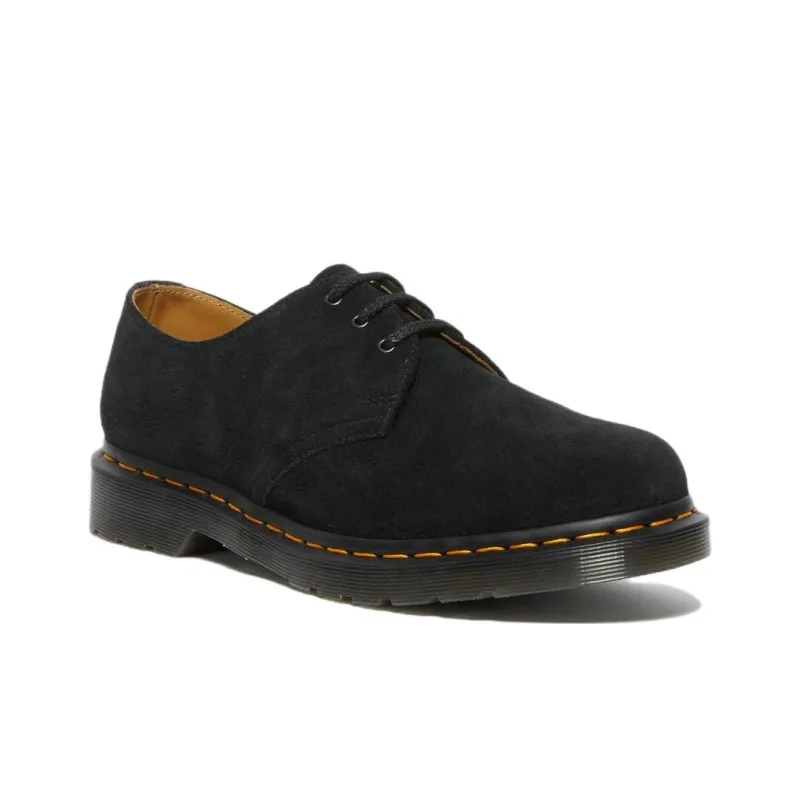 Dr. Martens 1461 Suede Oxford Shoes 'Black' Women's-1