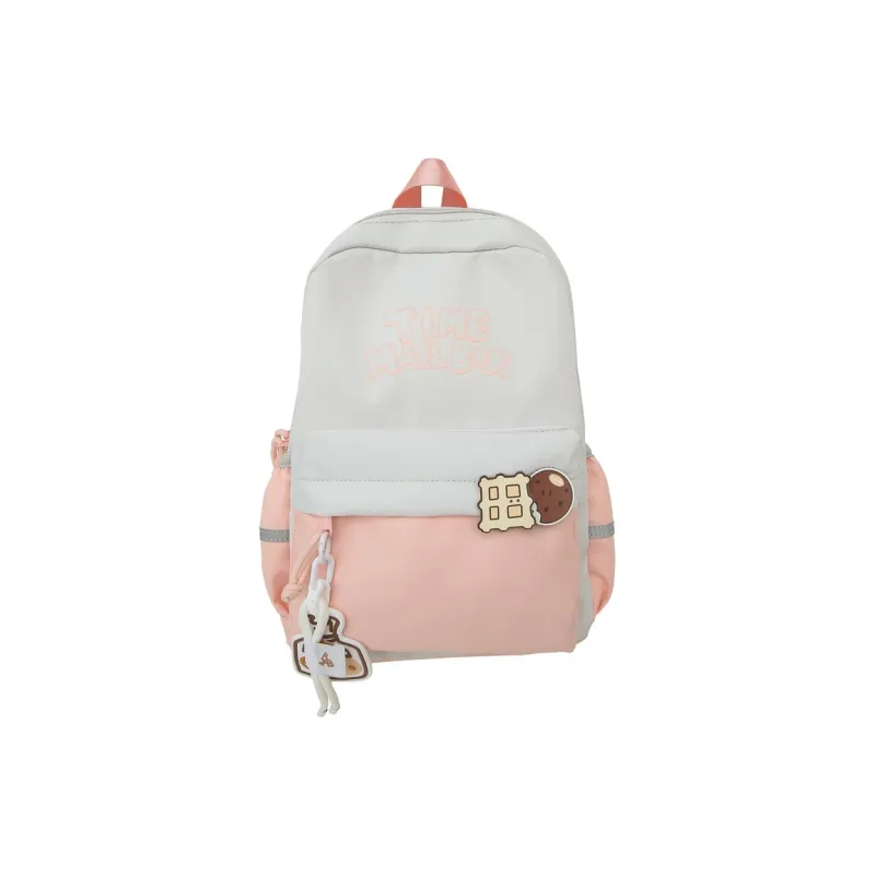 Huangmu Nylon Backpack Unisex Multicolor-7