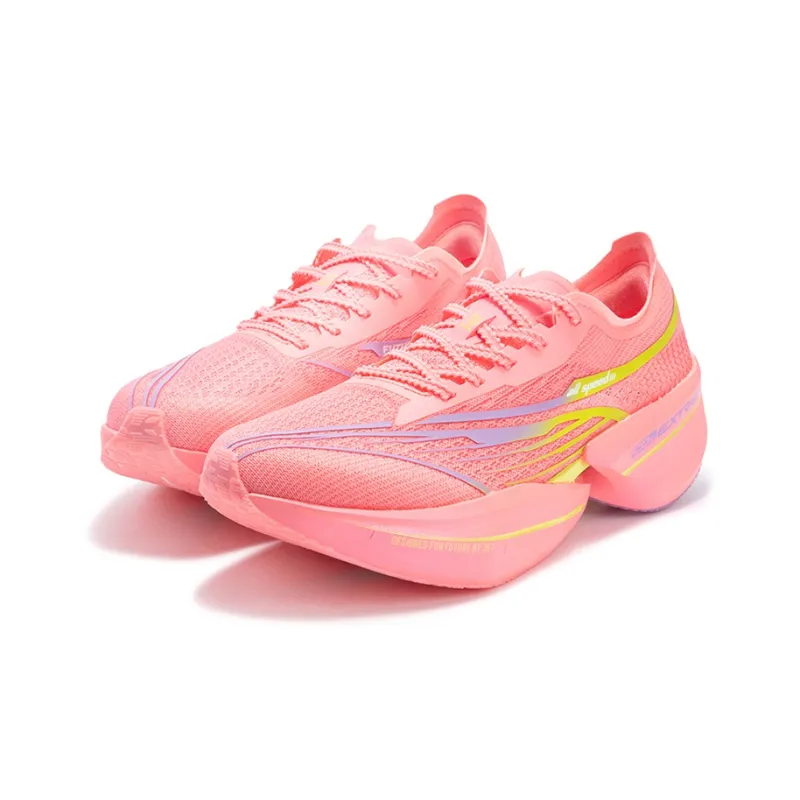 361° Flying Future 1.5 Running Shoes Unisex Low Top Neon Light Coral/Purple Hydrangea-2