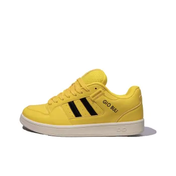 CHERRY&KALIKA Slip Resistant, Abrasion Resistant, Lightweight, Breathable Low Top Skateboard Shoes Unisex Bumblebee