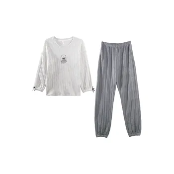 LoveEsteem Pajama Set Women's Light Gray