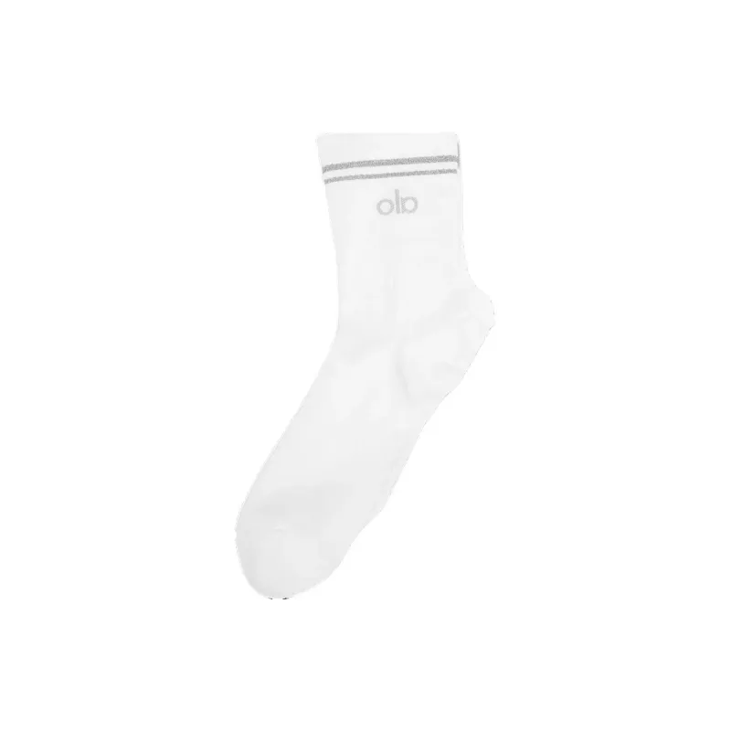 Alo Yoga UNISEX HALF CREW Mid Calf Socks Unisex 1 Pack-3