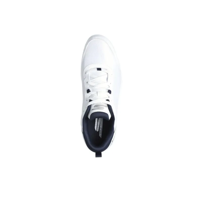 Skechers Relaxed Fit GO GOLF Torque Anti-Slip Wear-Resistant Low-Top Golf Shoes Men's White Blue-3