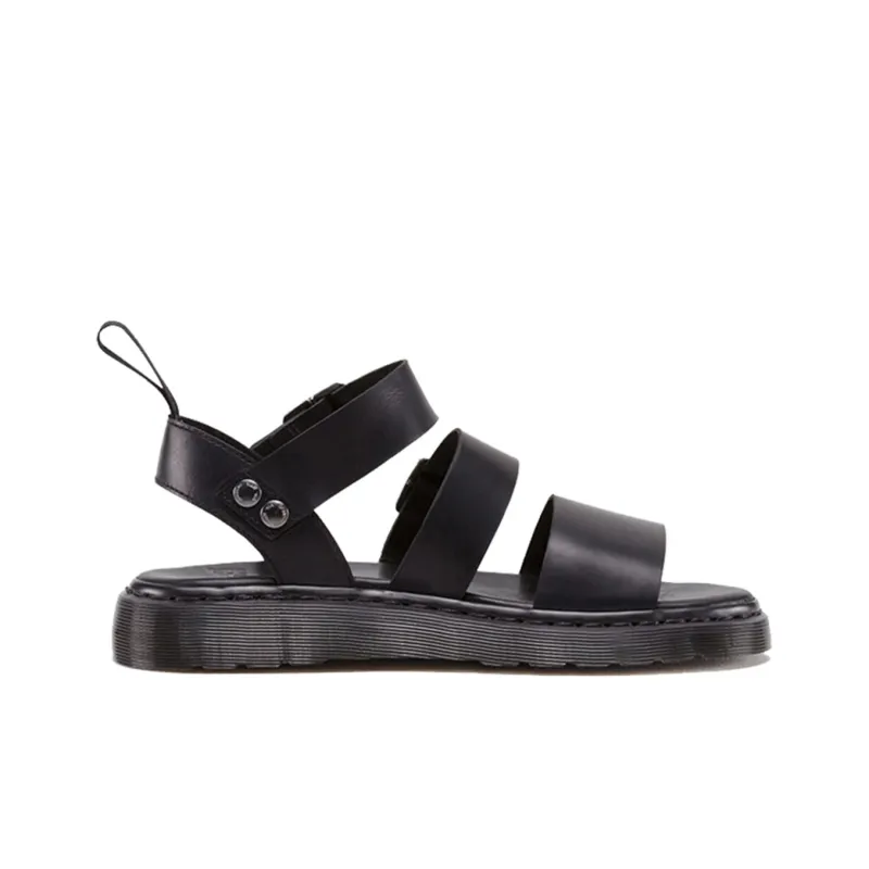 Dr. Martens Gryphon Brando Leather Gladiator Sandals Black-1