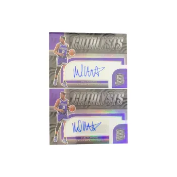 PANINI Malik Monk 2022 23 Spectrum King Signature 16/99+56/99 Player Card Product Access Sports Cards 2 Pcs