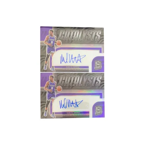 PANINI Malik Monk 2022 23 Spectrum King Signature 16/99+56/99 Player Card Product Access Sports Cards 2 Pcs