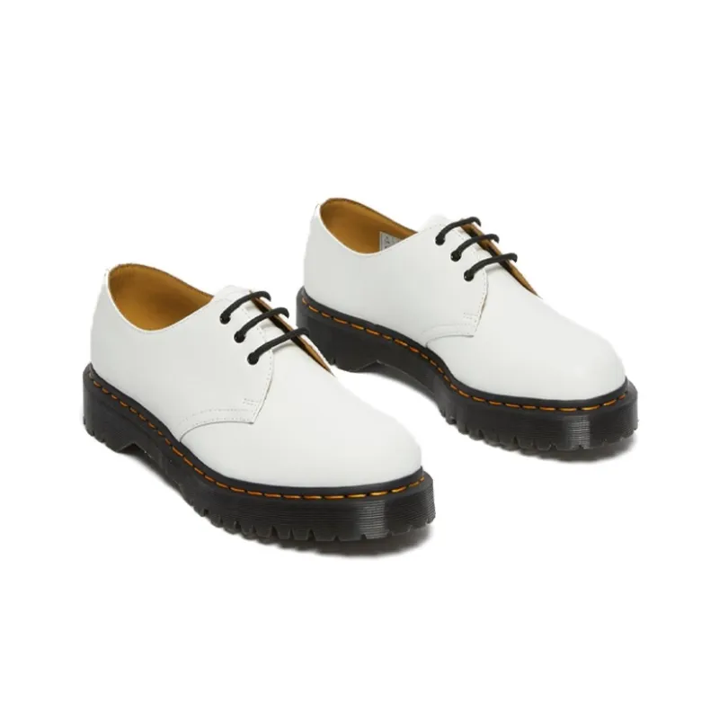 Dr. Martens 1461 Bex Smooth Leather Oxford Shoes 'White' Women's-3