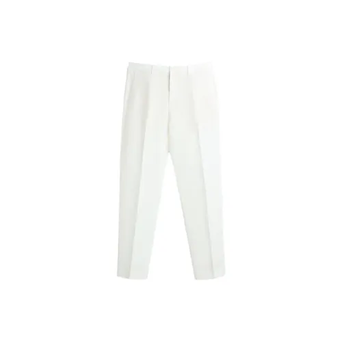 ZARA Suit Trousers Men White