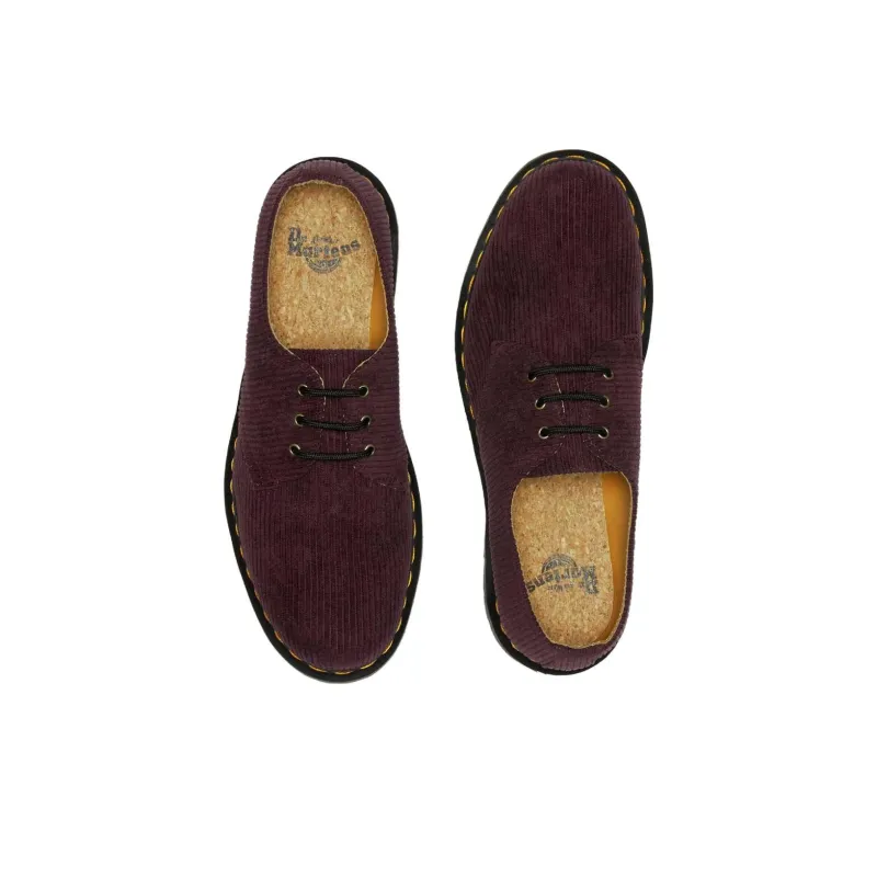 Dr. Martens 1461 Corduroy Shoes 'Wine Red'-3