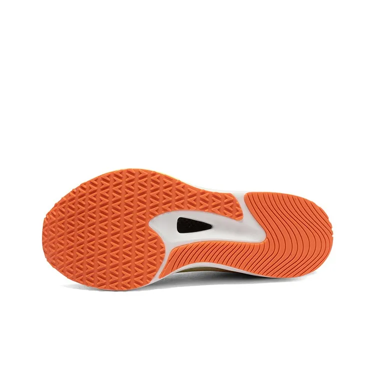 LPMX Cushioning Slip Resistant Breathable Support Lightweight Rebound Low Top Running Shoes Unisex Lava Orange-5