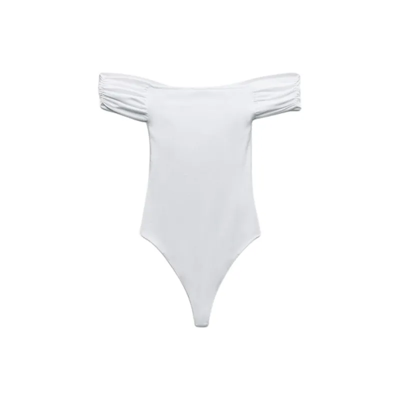ZARA Bodysuits Women's White-1