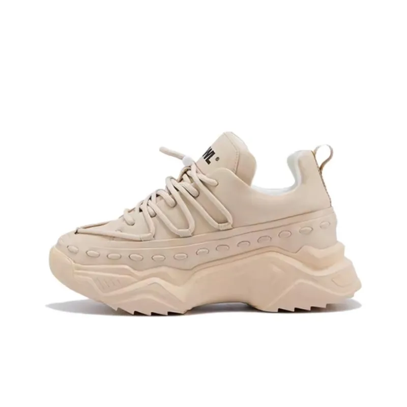 VWL Chunky Sneakers Women's Milk Tea Beige-0