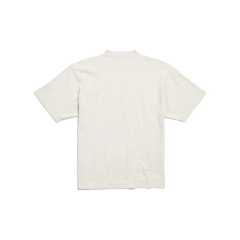 Balenciaga Logo Embroidered T Shirt-1