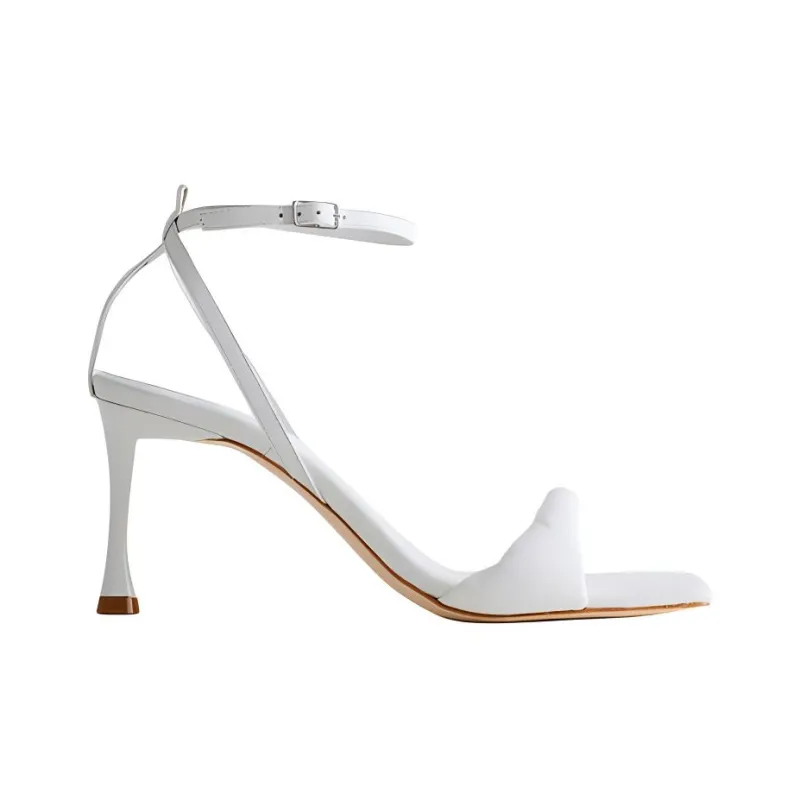 TIBI Hugh Strap Sandals 7.5cm Women's White-1