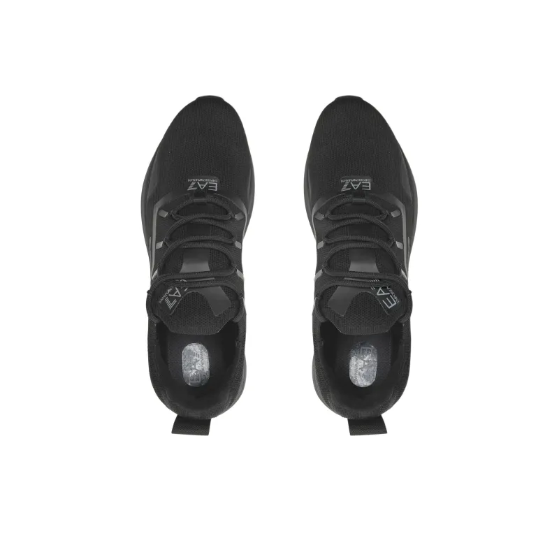 EMPORIO ARMANI EA7 Low Top Casual Shoes Men's Black-4