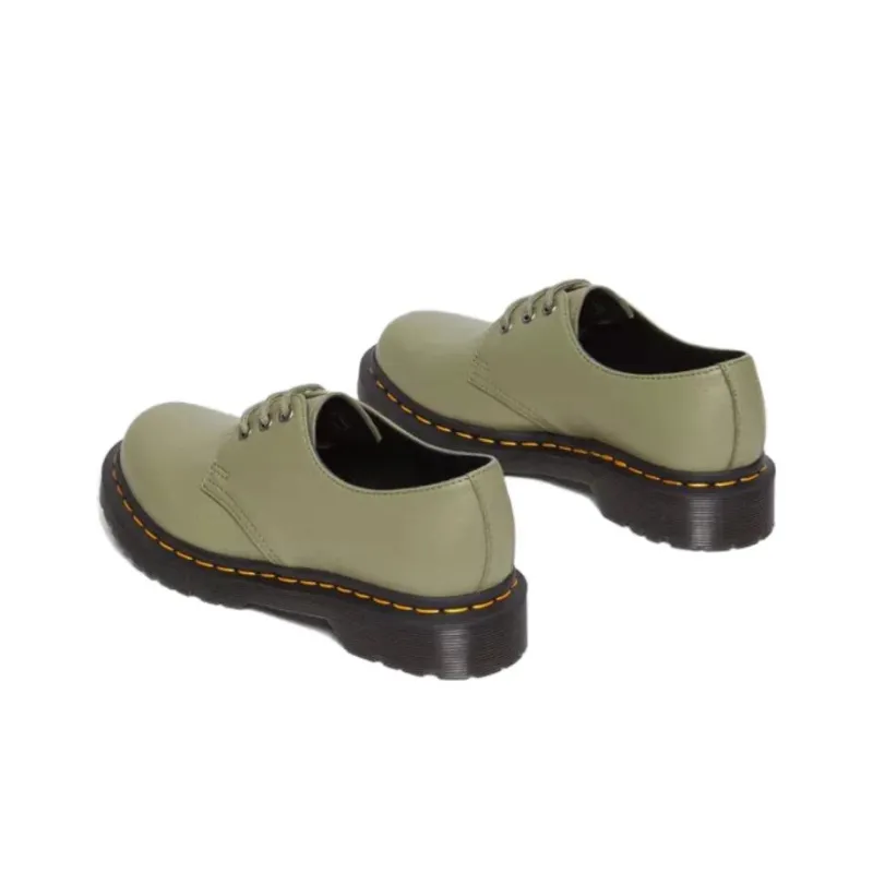 Dr.Martens 1461 Casual Single Shoes Women's Olive-3