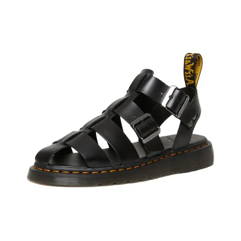 Dr. Martens Caged design Leather Sandals-1