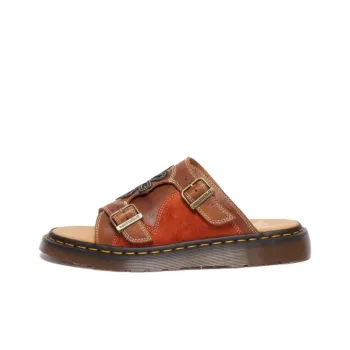 Dr.Martens Slip Resistant Slide Slippers Unisex Brown
