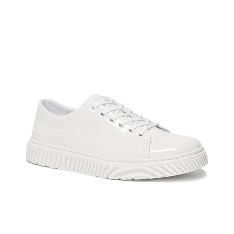 Dr.Martens Dante Patent Impact-Resistant Quick-Drying Wear-Resistant Low-Top Skateboard Shoes Women's White-3