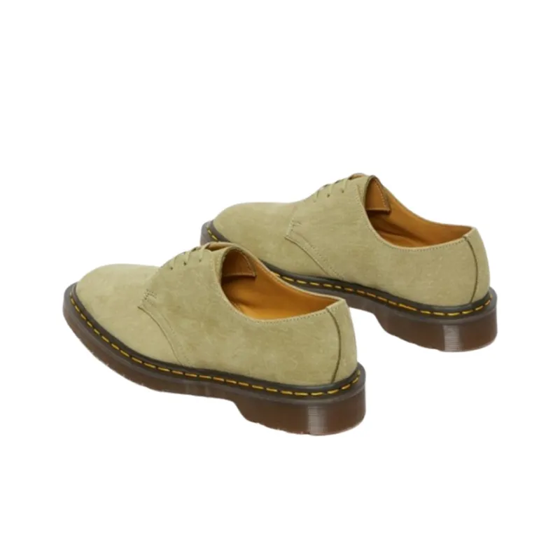 Dr. Martens 1461 Made In England Nubuck Leather Oxford Green-3