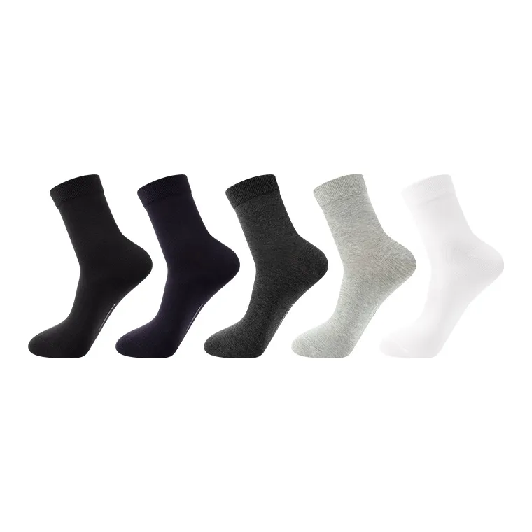 FAIRWHALE Mid Calf Socks Men's 5 Pack-0
